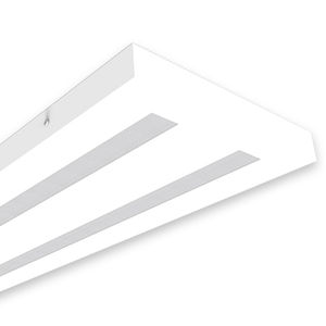 surface mounted light fixture / built-in / LED / rectangular