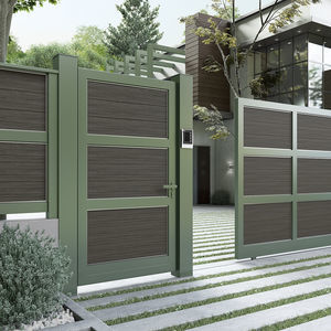 fence with panels