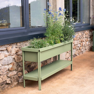 steel planter