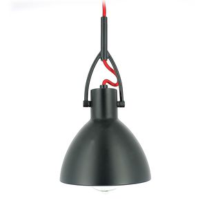 pendant lamp / contemporary / metal / black