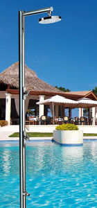 stainless steel outdoor shower