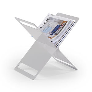 contemporary magazine rack