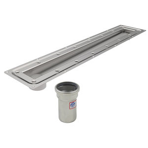 stainless steel linear shower drain
