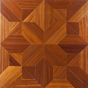 solid wood floor medallion