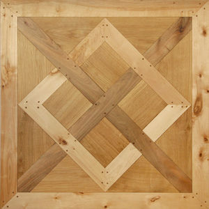 solid parquet floor