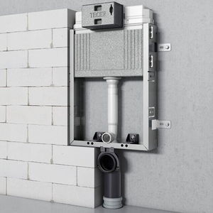 wall-mounted toilet installation unit