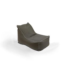 contemporary bean bag / fabric / with removable cushion / gray