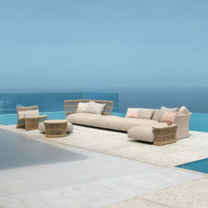 Garden sofa - CLIFF - TALENTI - for yachts / patio / pool