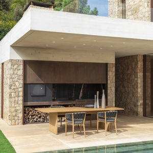 contemporary dining table