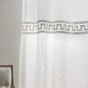patterned sheer curtain fabric