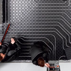 hot water underfloor heating