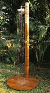 teak garden shower