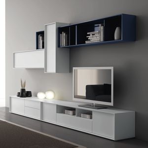 contemporary TV wall unit 1