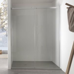 glass shower cubicle