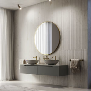 wall-mounted bathroom mirror