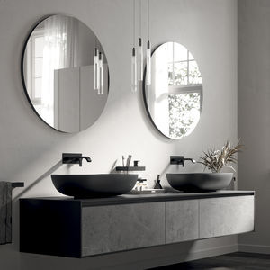 wall-mounted bathroom mirror