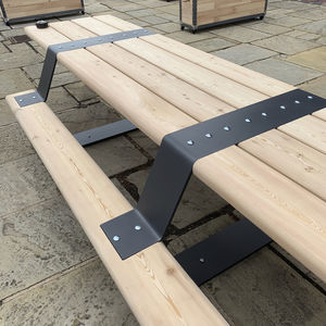 contemporary picnic table