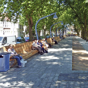 contemporary public bench 1