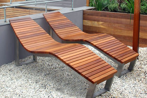 contemporary sun lounger
