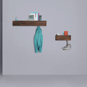 wall-mounted coat rack