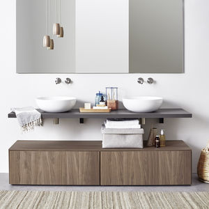 wall-mounted bathroom mirror