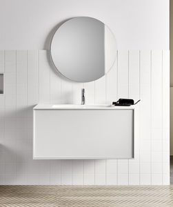 wall-mounted bathroom mirror
