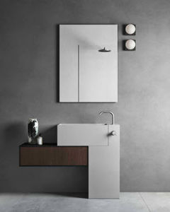 washbasin with post