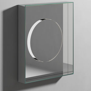 wall-mounted bathroom mirror