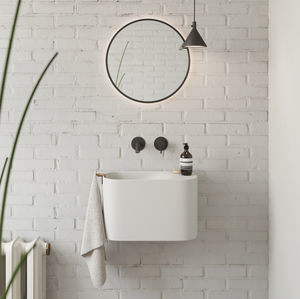 wall-mounted hand basin