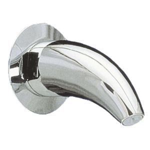 chrome-plated brass washbasin spout