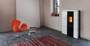 pellet heating stove