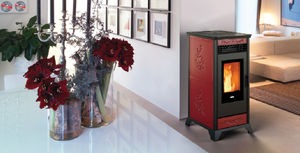 pellet heating stove