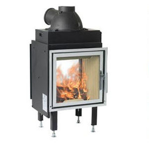 closed wood hearth