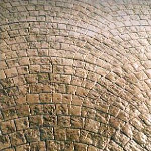 stamped concrete floor covering 1