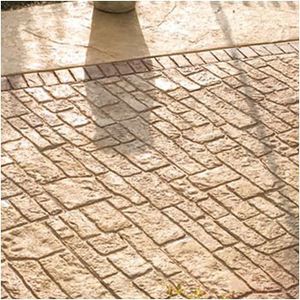 stamped concrete floor covering 1