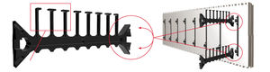 polystyrene formwork block
