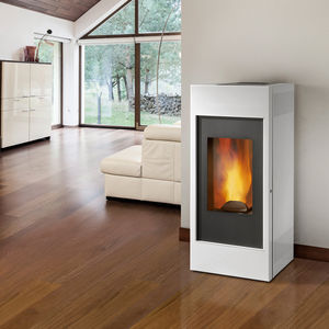 pellet boiler stove