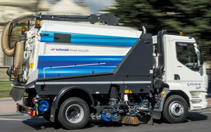 truck-mounted sweeping machine