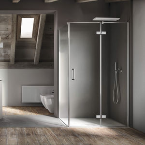 glass shower cubicle