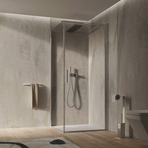 glass shower cubicle
