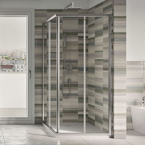 tempered glass shower cubicle