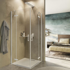 glass shower cubicle