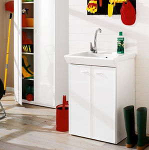 wall-mounted laundry sink 1