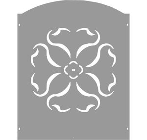 fence with panels 1