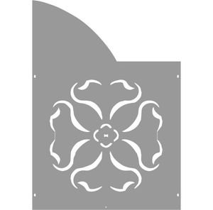 fence with panels 1