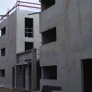 high-resistance concrete / self-consolidating / security / for building