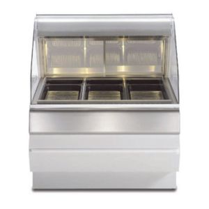 counter warmer display case / for shops