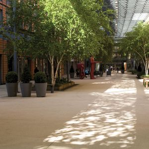 high-resistance concrete / for floors / for exterior fittings / decorative