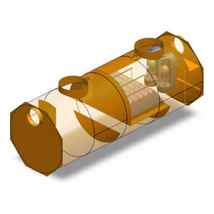steel oil separator