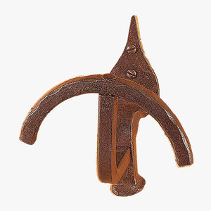 traditional coat hook / wrought iron / bathroom